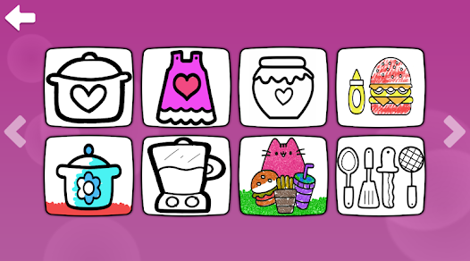 Imágen 13 Kitchen Tools Coloring Book android