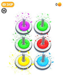 Captura 15 Hoop Color Sort Ring Games android