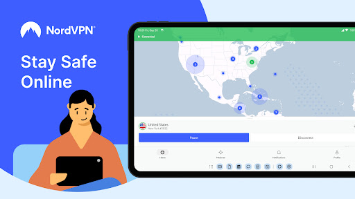 Screenshot of NordVPN – fast VPN for privacy