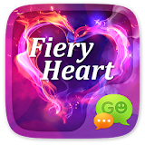 GO SMS PRO FIERY HEART THEME icon