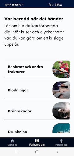 Krisinformation.se Screen 3