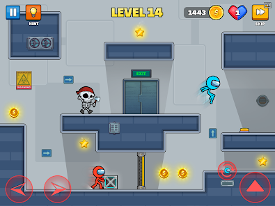 Screenshot 2 Juegos de Stickman Rojo y Azul android