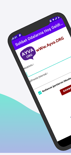 Android application Ayva - mIRC Chat Odaları screenshort