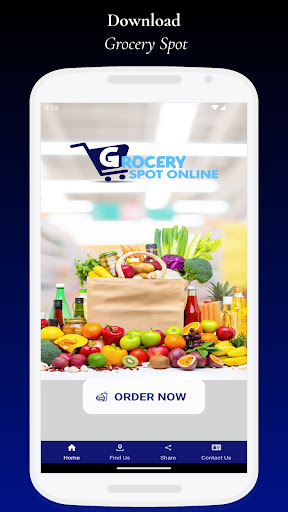 Android application Grocery Spot screenshort