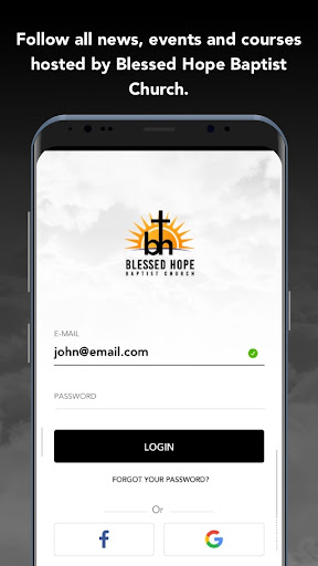 Android application Blessed Hope Baptist Church screenshort