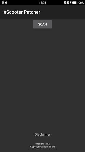 Android application eScooter Patcher screenshort
