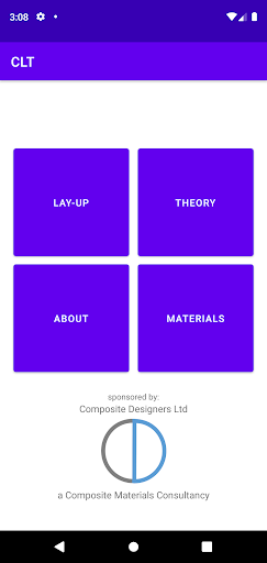 Android application Composite CLT Calculator screenshort