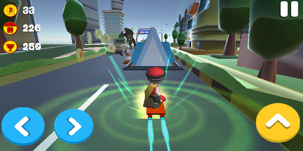 Pokelf 3D Hero Surfers 1.0 APK + Mod (Unlimited money) untuk android