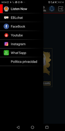 Android application Radio Tele Bonjou Lavi screenshort