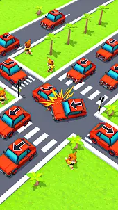 Traffic Car Escape Puzzle Game