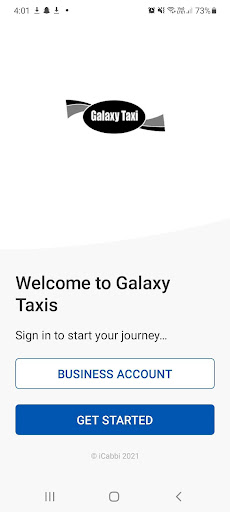 Android application Galaxy Taxis screenshort