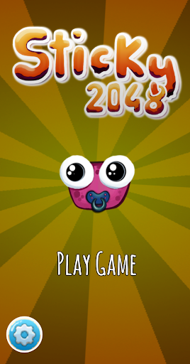 Android application 2048 Sticky screenshort