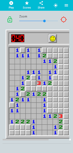Android application Retrogaming 90s - Minesweeper screenshort