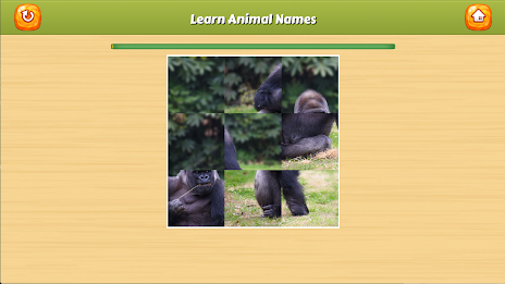 Aprenda nomes de animais poster 4