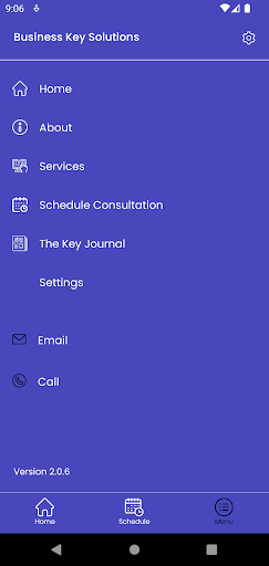 Android application Business Key Solutions screenshort