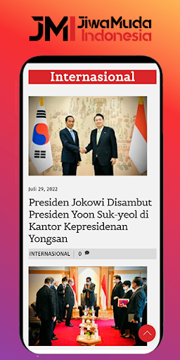 Android application Partner JMI screenshort