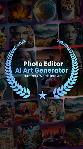 Android application Photo Editor: AI Art Generator screenshort