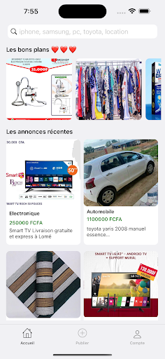 Android application Mag Togo screenshort