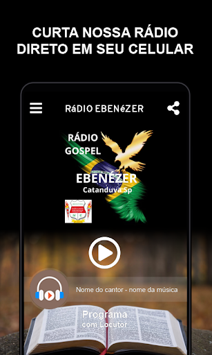Android application Rádio Ebenézer screenshort