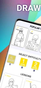 WeDraw - Como Desenhar Anime – Apps no Google Play
