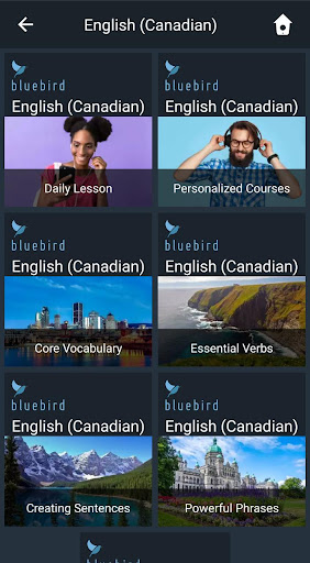 Android application Learn Canadian English. Speak screenshort