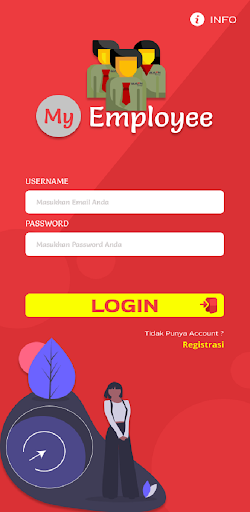 Android application MAPN HRIS screenshort
