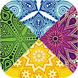 Kaleidoscope Mandala Color Tap icon