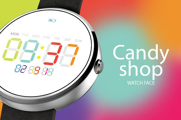 Candy Shop - Color Watch Face - 1.0.6 - (Android)