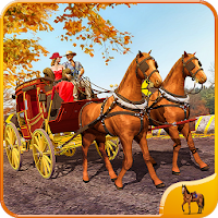 Horse Carriage Offroad Transport Game