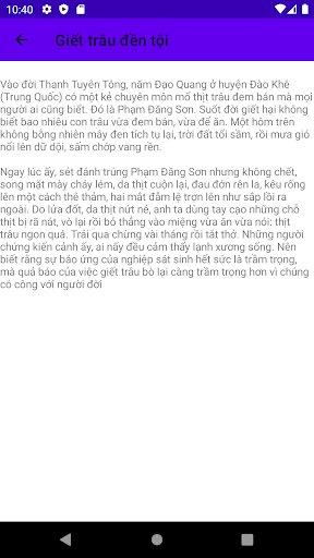 truyện trong nhà Phật Screen 3