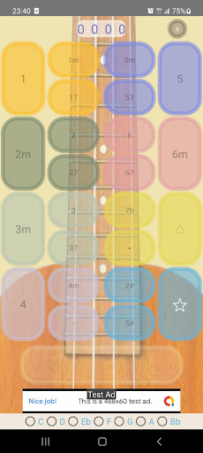 Android application EZukulele -Ukulele simulator screenshort