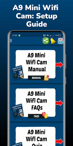 A9 Mini Wifi Cam Setup Guide