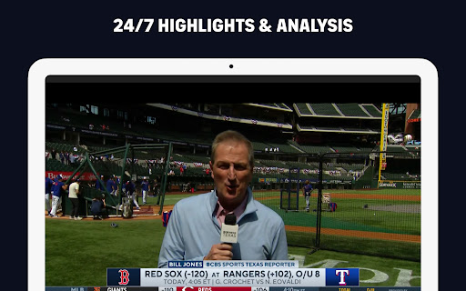 Screenshot of CBS Sports App: Scores & News