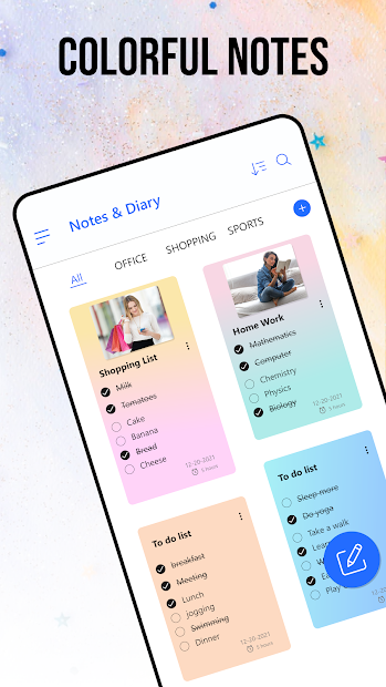 Captura 9 Notes Notepad - Reminder App android