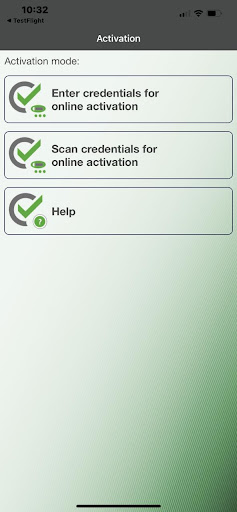 Android application HDB OTP Token screenshort