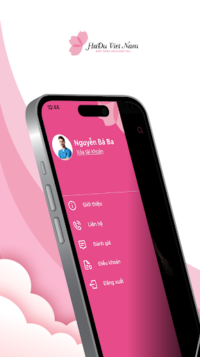 Android application Học bấm huyệt screenshort