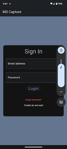 Android application MS Capture screenshort