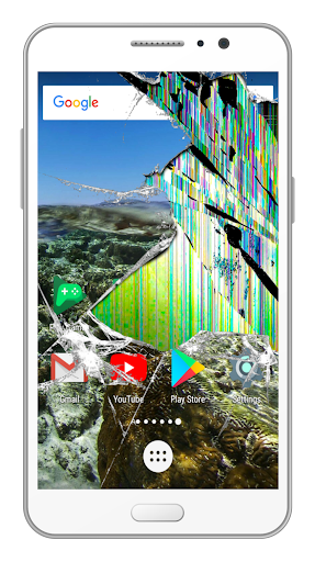 ひびの入った画面のいたずら By Om Studio Google Play Japan Searchman App Data Information