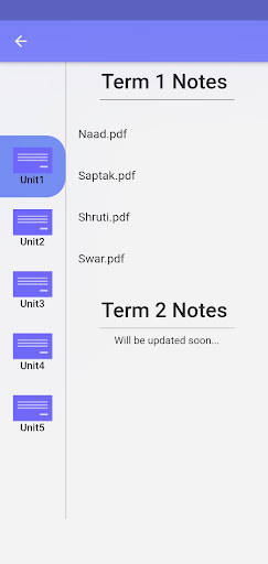 CBSE Music Notes, MCQ Tests Screen 2