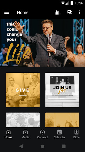 Android application Abundant Life FW screenshort