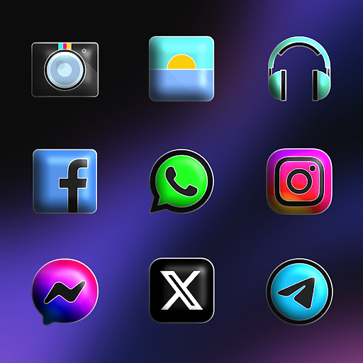 FluOxigen 3D - Icon Pack Screen 3