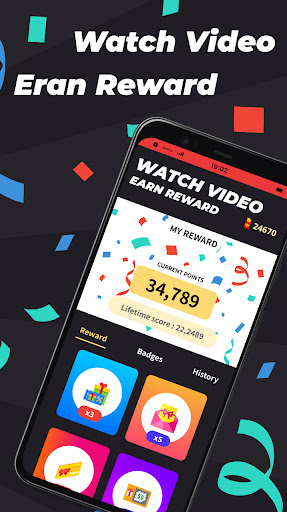 Watch video and earn reward