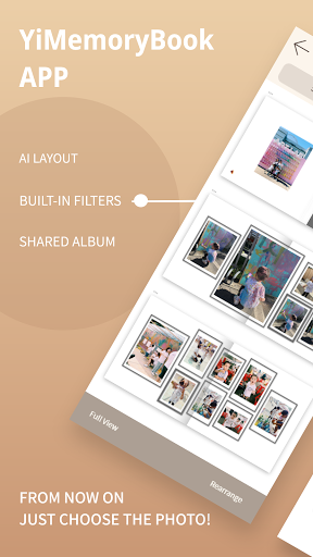 Android application YiMemoryBook screenshort