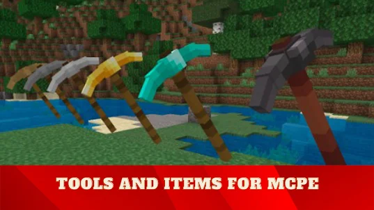 Tools And Items for MCPE