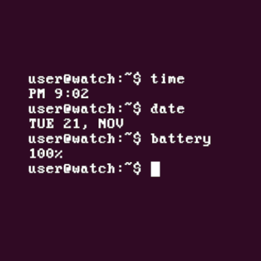 Terminal Watch Face logo
