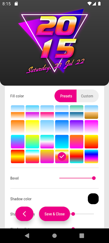 #5. Eighties Theme (Android) 作者: Red Swan