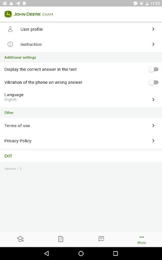 JD Exam Screen 3