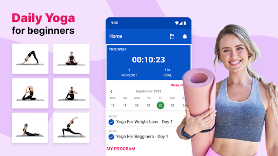 Daily Yoga For Beginners MOD APK (Premium Unlocked) Download 1
