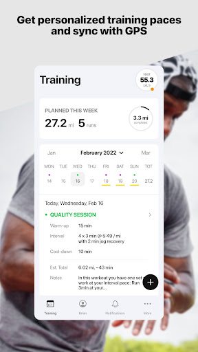 V.O2: Running Coach and Plans Screenshot 3 - AppWisp.com