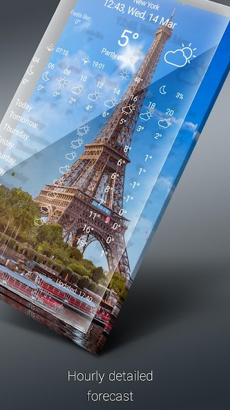 Paris Weather Live Wallpaper 1.6.1 APK + Mod (Unlocked) for Android